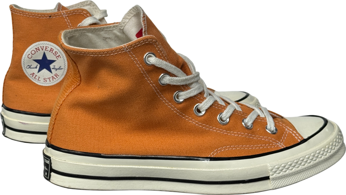 Converse All Star Hi Top Trainers In Orange UK 6 EU 39 👠