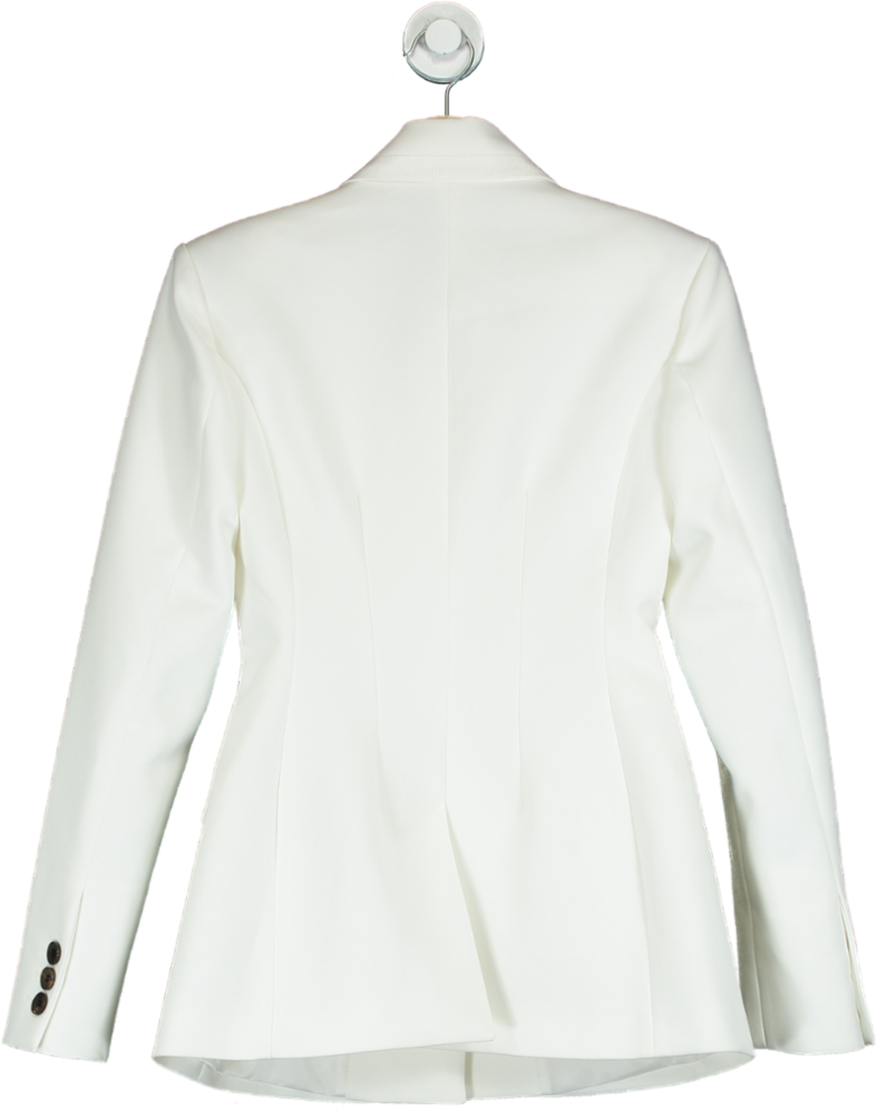 Karen Millen White Tailored Blazer UK 8