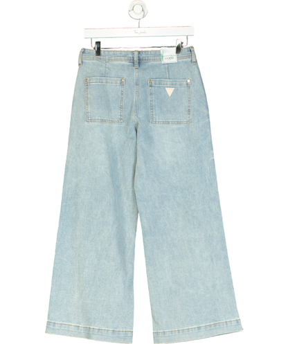 Guess Blue Jeans Wide Leg A Vita Media W27