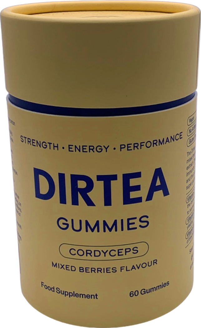DIRTEA Gummies Cordyceps Mixed Berries Flavour 60 Gummies