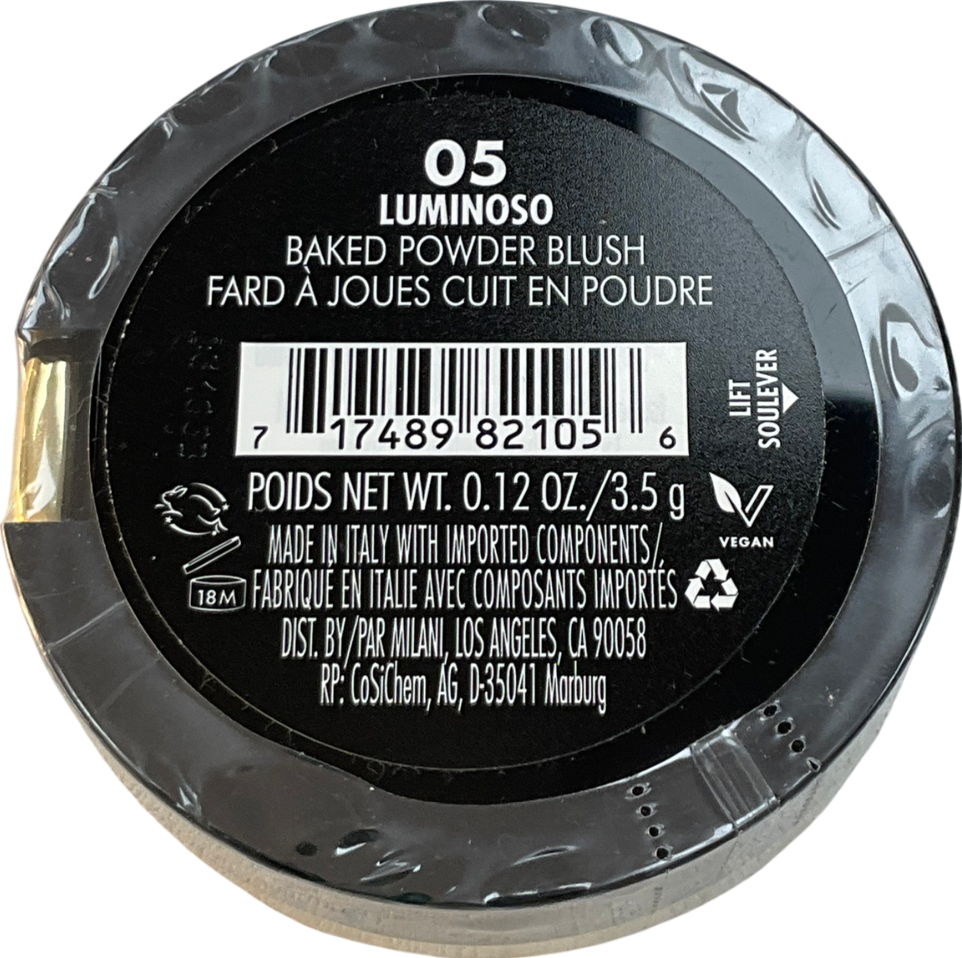 Milani Baked Powder Blush 05 Luminoso 3.5g