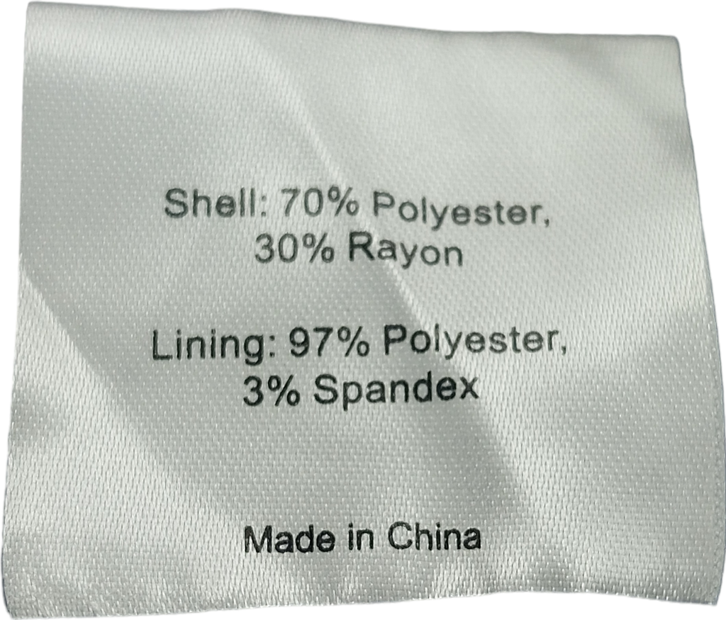 Asandra Studios Blue Pinstripe Zip Front Jacket UK 6