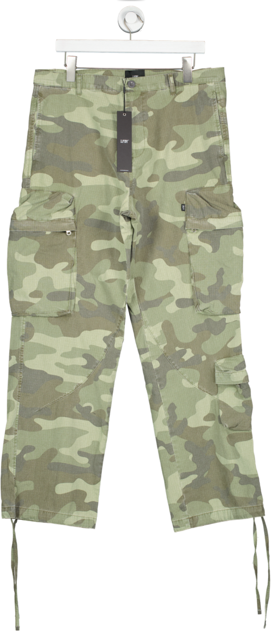 Live Fast Die Young Green Army Cargo W30