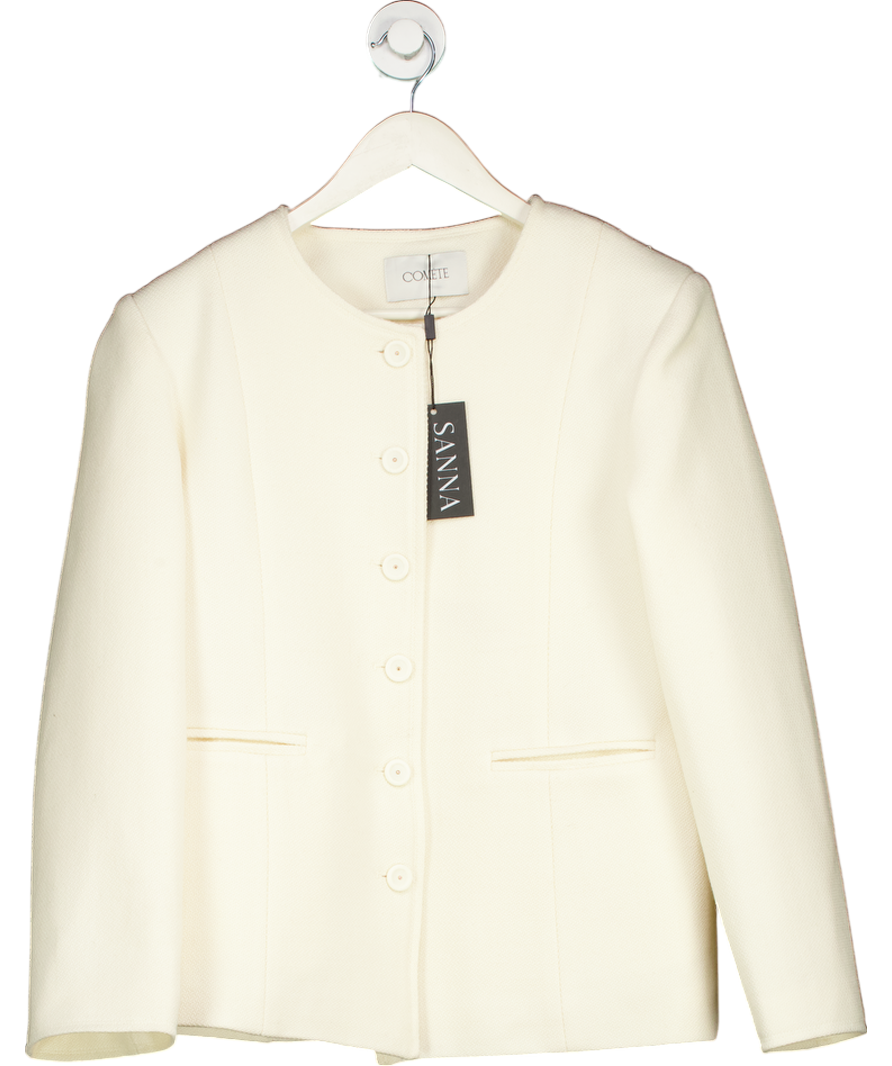 Sanna White Claude Blazer One Size
