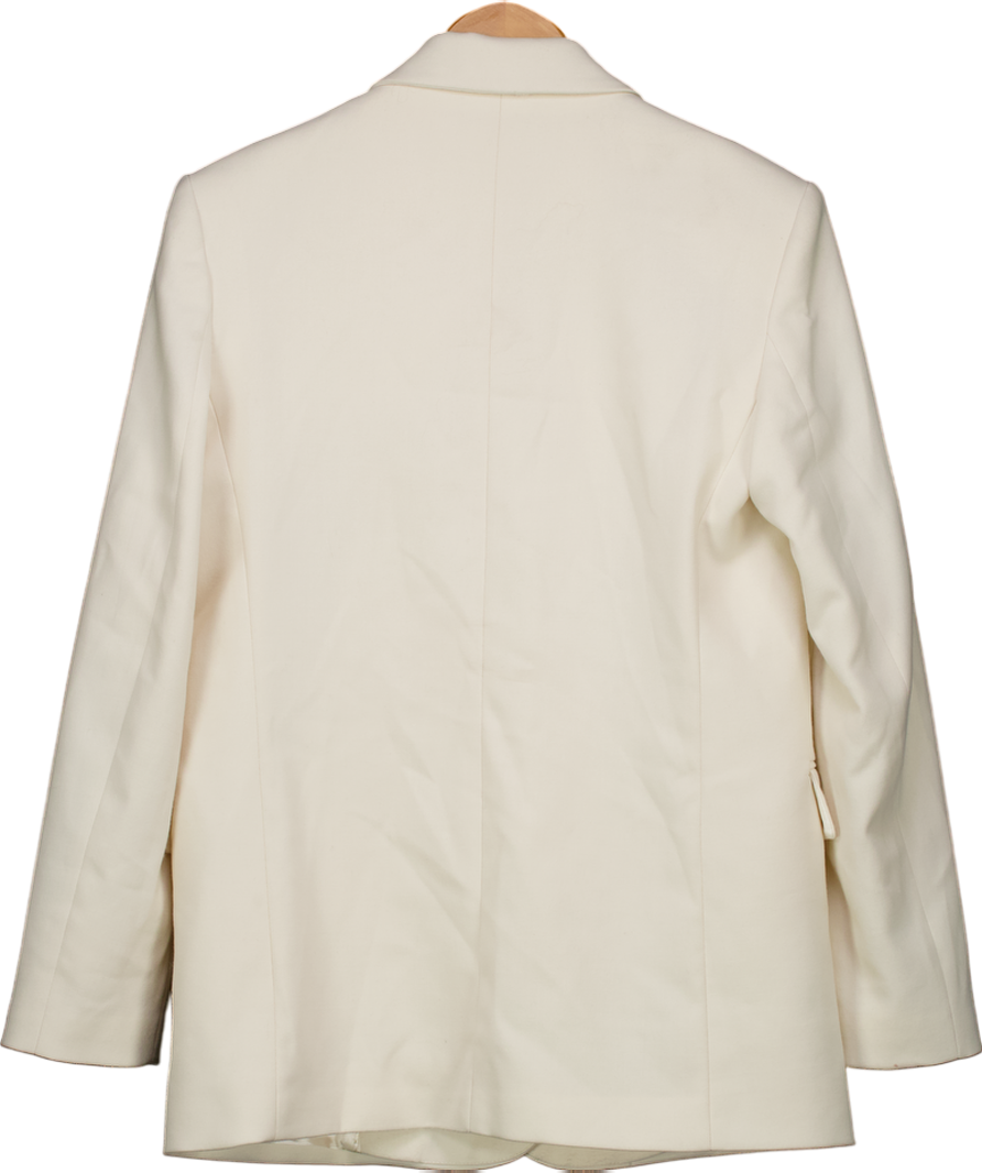 ZARA Beige Oversized Blazer UK XS