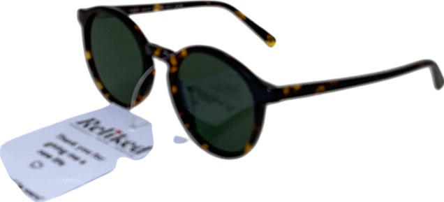 M&S Brown Round Preppy Sunglasses One Size