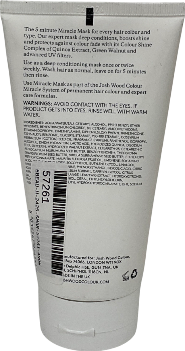 Josh Wood Colour Colour-locking Miracle Hair Mask 150ml