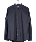 Dolce & Gabbana Blue Cotton Long Sleeve T-shirt UK XL
