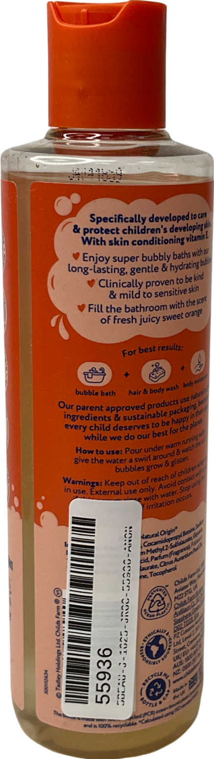 childs farm Bubble Bath Sweet Orange 250ml