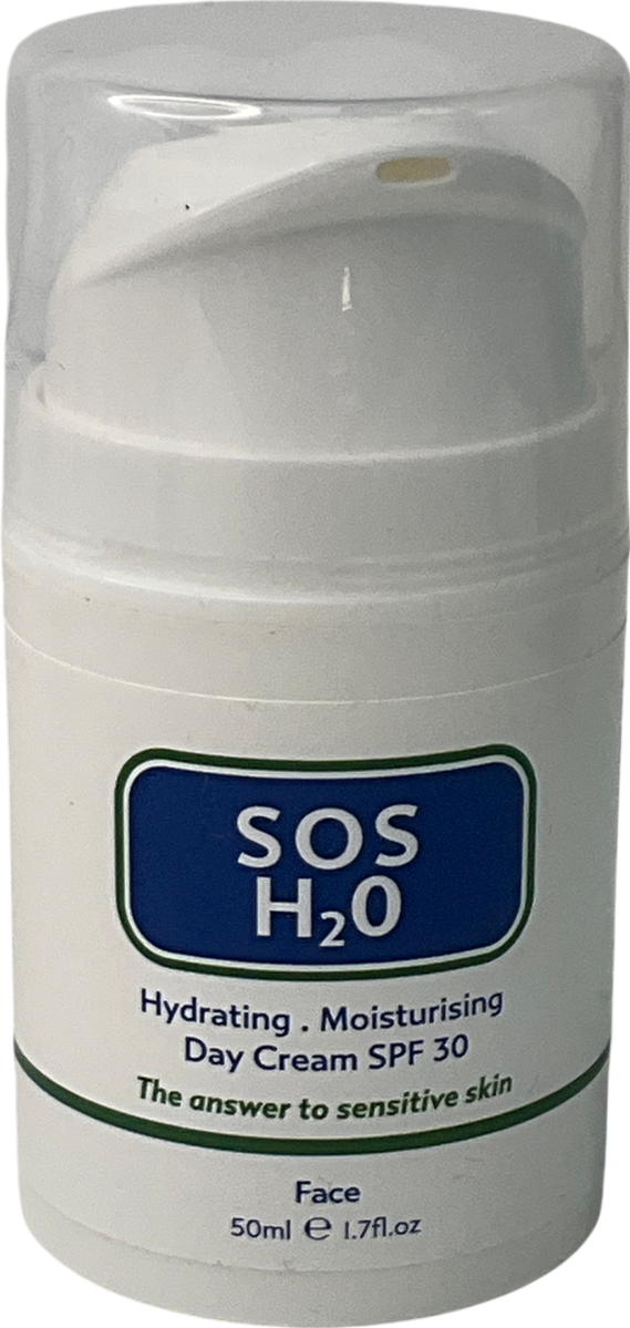sos H20 Facial Moisturiser Spf 30 50ml
