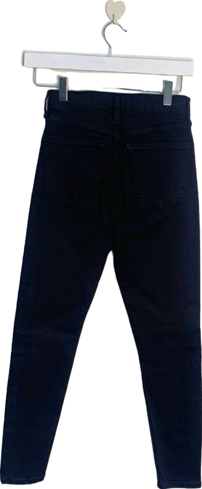 Topshop Black Jamie High Waist Skinny Jeans UK 8