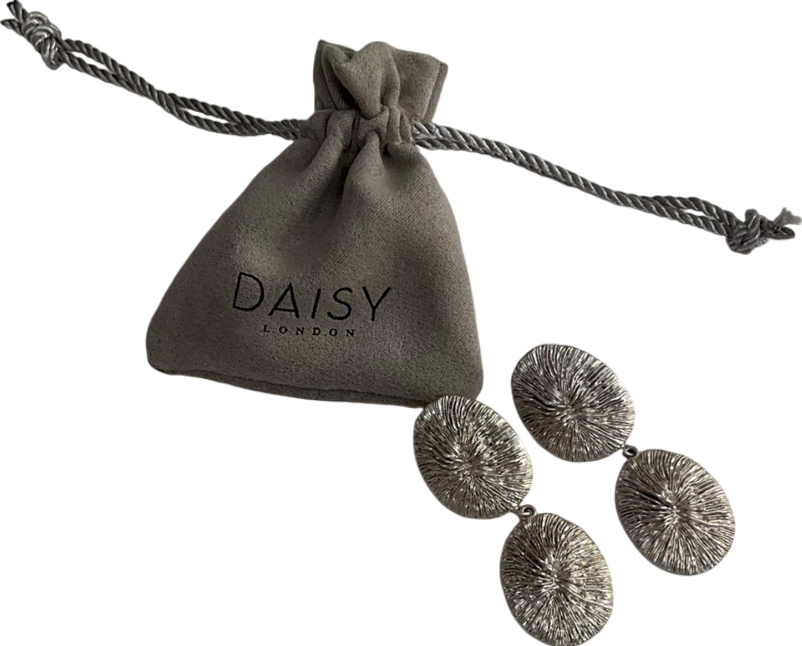 daisy london Metallic Double Dangle Earrings