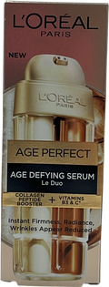 L'Oreal Age Perfect Serum Le Duo With Collagen Peptides 30ml