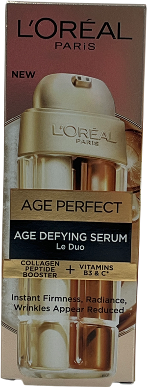 L'Oreal Age Perfect Serum Le Duo With Collagen Peptides 30ml