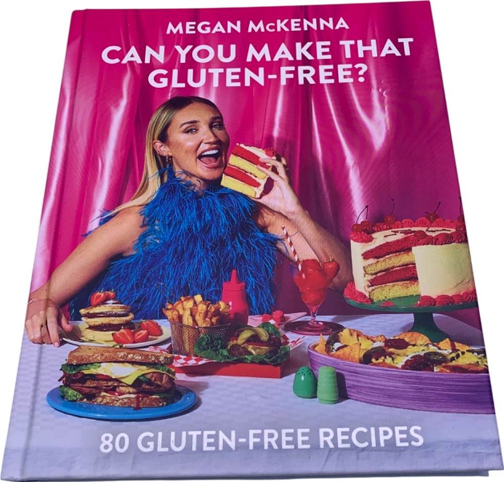 Megan McKenna Pink Can You Make That Gluten-Free? Book