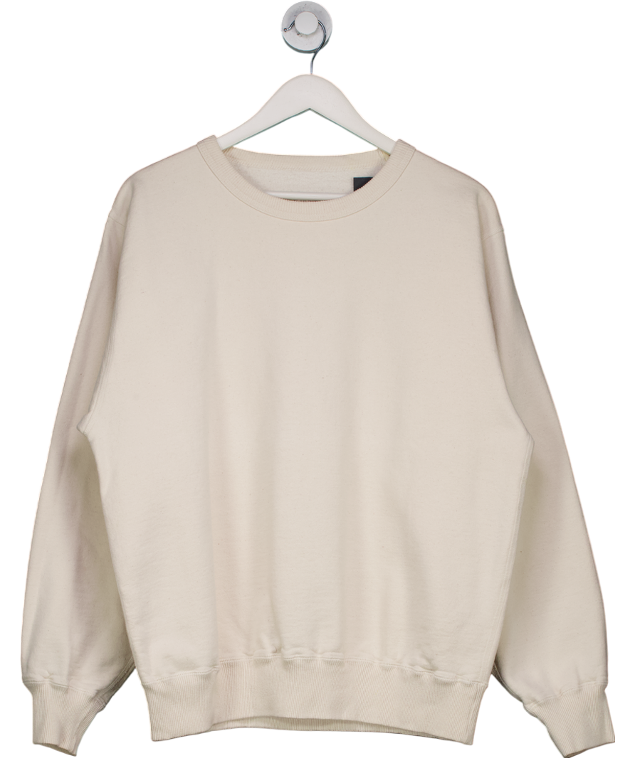 Cole Buxton Cream Rm Up Crew Sweatshirt UK M