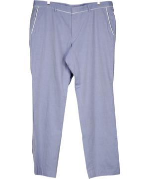 BOSS Blue Slim Fit Viscose Trousers UK XXXL