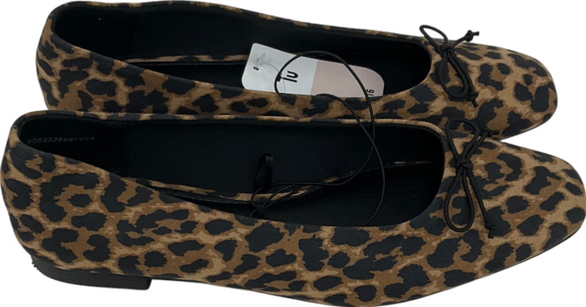 TU Brown Leopard Print Pumps UK 5 EU 38 👠