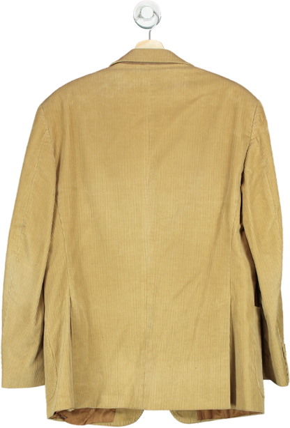 Paul & Shark Beige Corduroy Blazer UK XXL