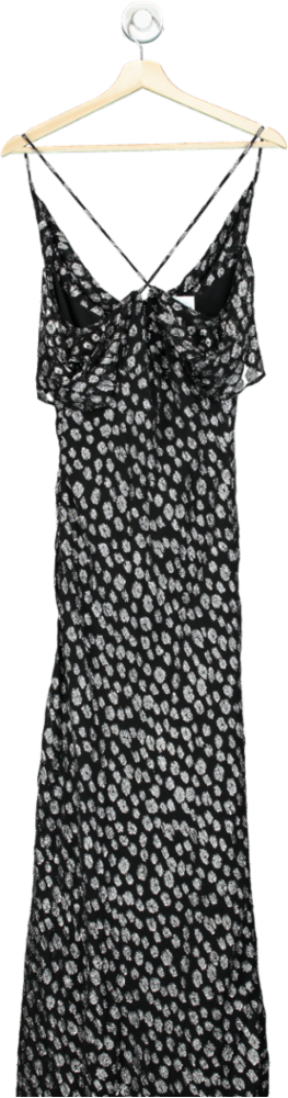 Friends Like These Black and White Maxi Dress UK 8
