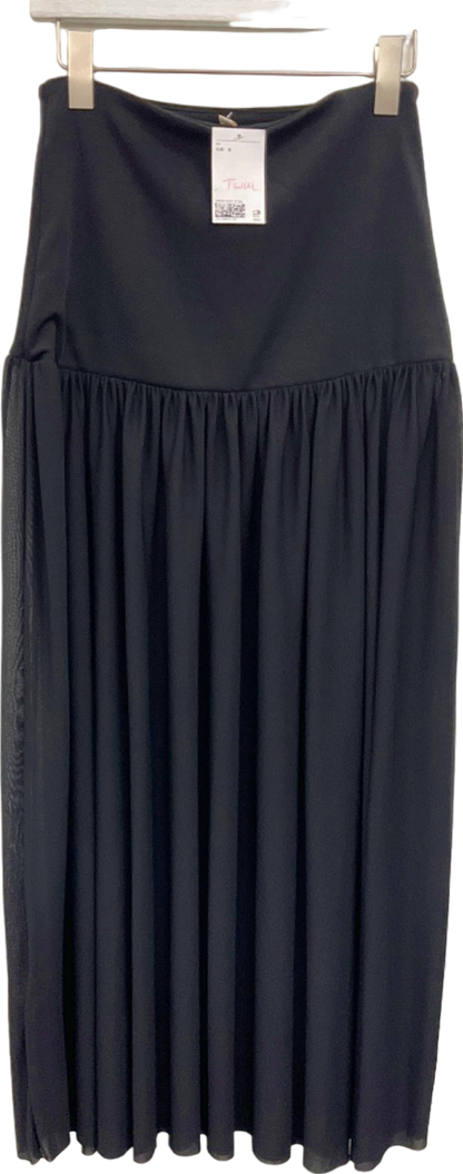 H&M Black Maxi Skirt UK 10