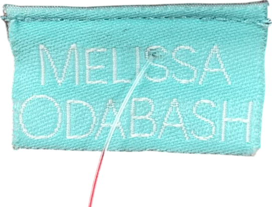 Melissa Odabash Red Over The Shoulder V-neck Cut Out Swimsuit UK S/M