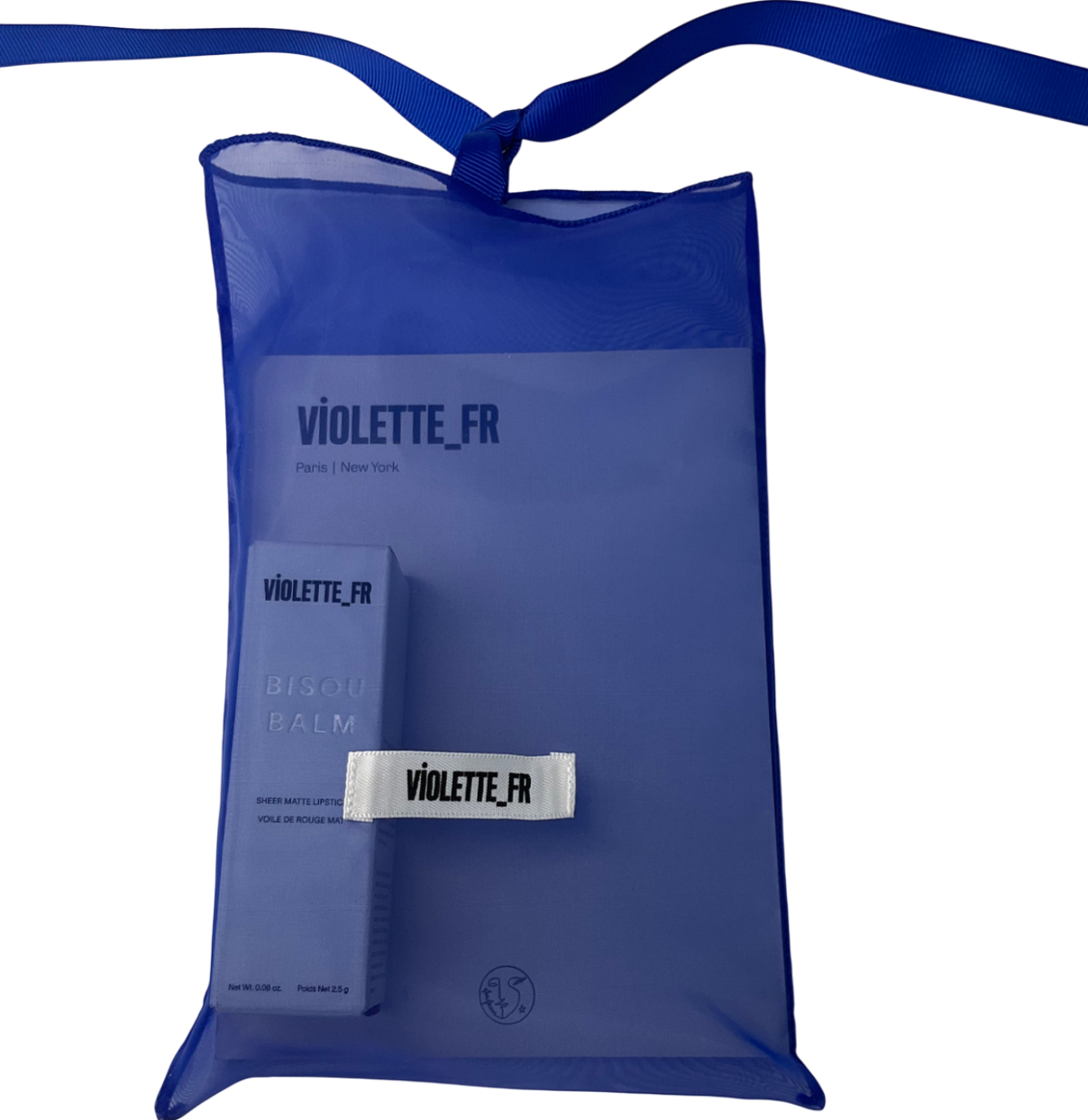 violette Sheer Matte Lipstick Bisou Balm Mon Cheri 2.5g