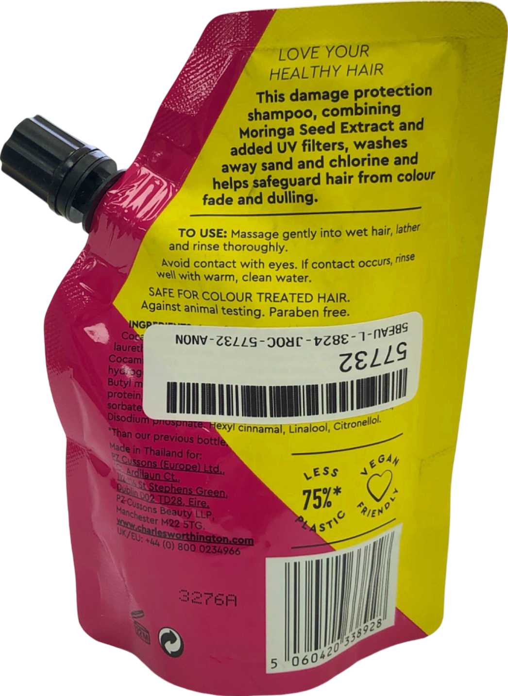 Charles Worthington Sunshine Protect Shampoo  75ml