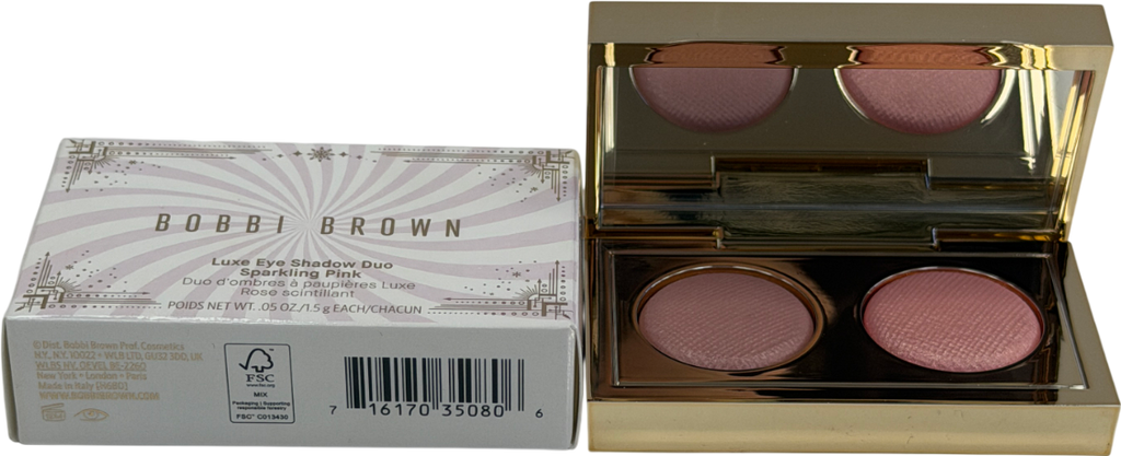 Bobbi Brown Limited Edition Eyeshadow Duo, Sparkling Pink Sparkling Pink 1.5G
