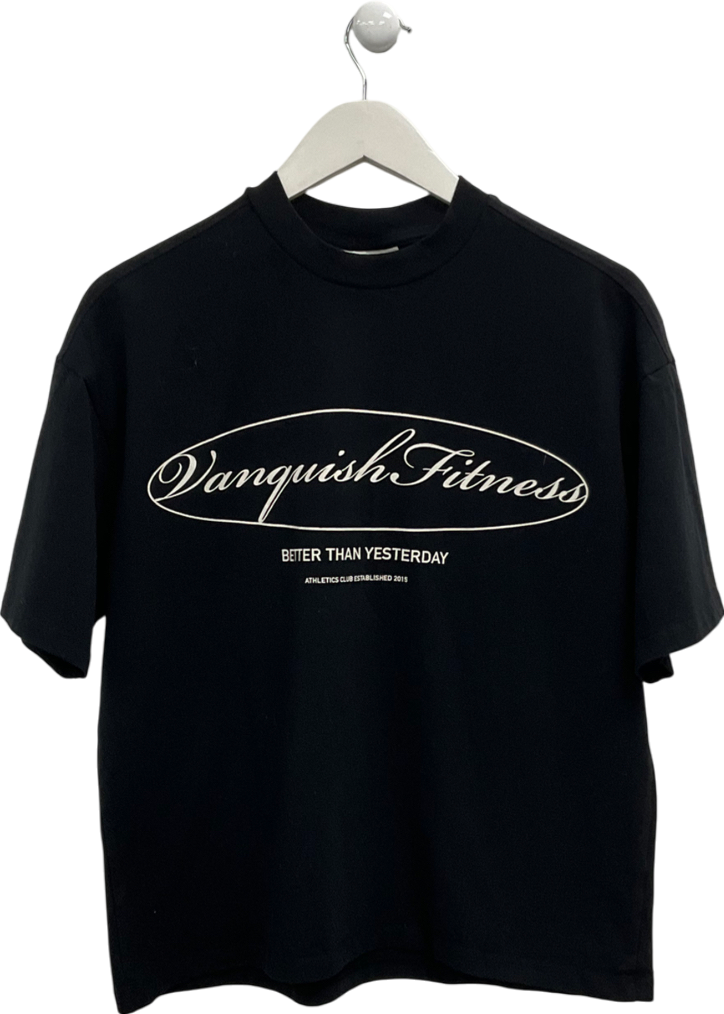 Vanquish Black Better Than Yesterday Tee UK S
