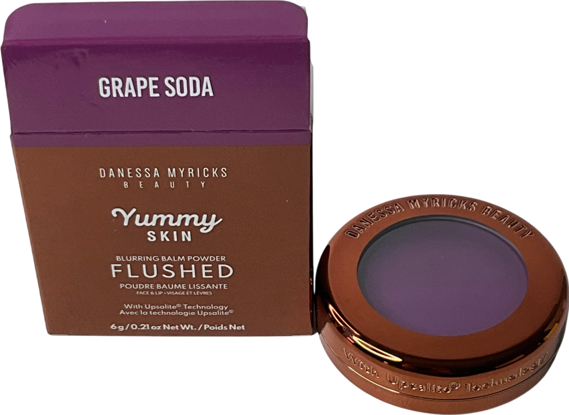 Danessa Myricks Yummy Skin Flushed Blurring Balm Powde Grape Soda 6g
