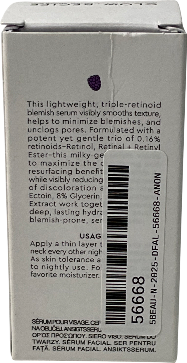 glow recipe Blackberry Retinol Blemish Serum Blackberry 30ml