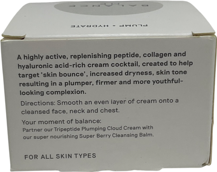 Balance Me Tripeptide Plumping Cloud Cream 50ml