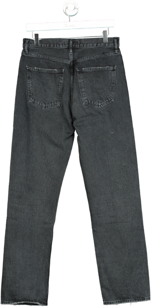Agolde Black High-Rise Straight Jeans Size W28