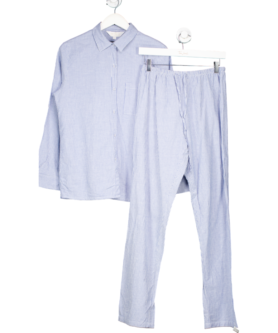 The NAP Co. Blue And White Striped Pyjama Set UK S
