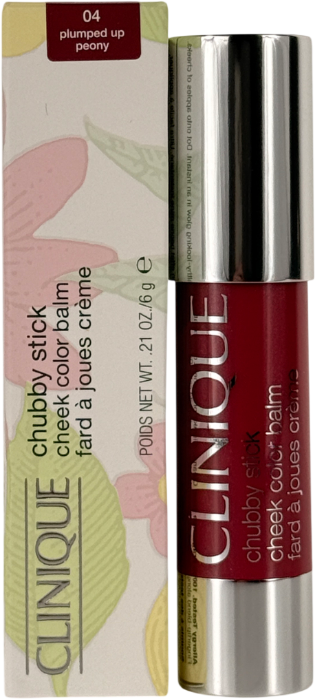 Clinique Chubby Stick Cheek Colour Balm 04 Plumped Up Peony 6g
