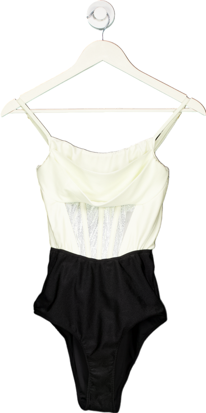 PatBO White and Black Swimsuit UK M