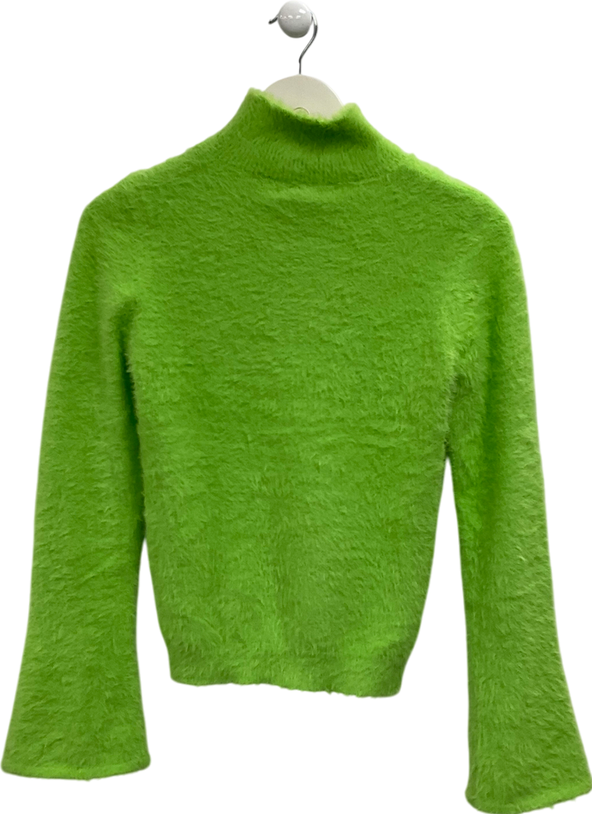 Dancing Leopard Green Poppy Jumper UK 6