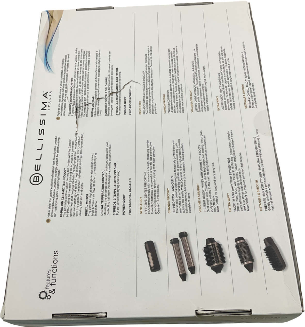 Bellissima Prodigy Air Multi Styler With Coanda Technology One size
