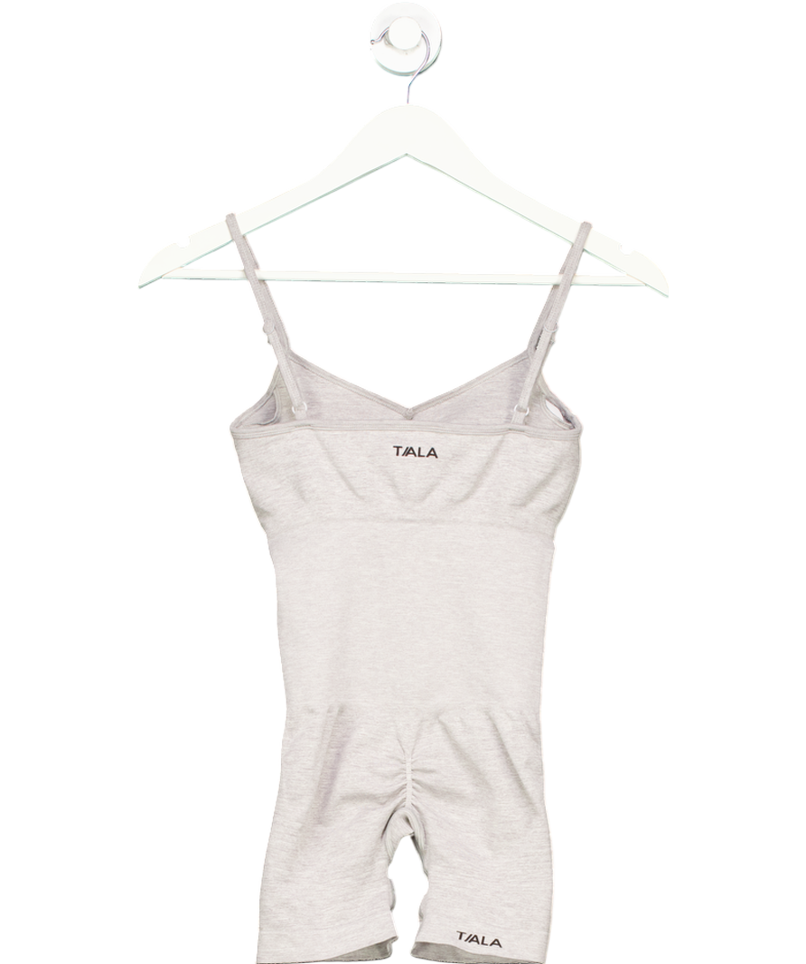 T/ALA Grey Dayflex Built-in Support V Neck Unitard UK S