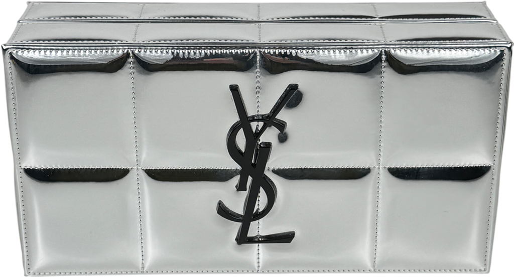 YSL Metallic Makeup Vanity Box One Size