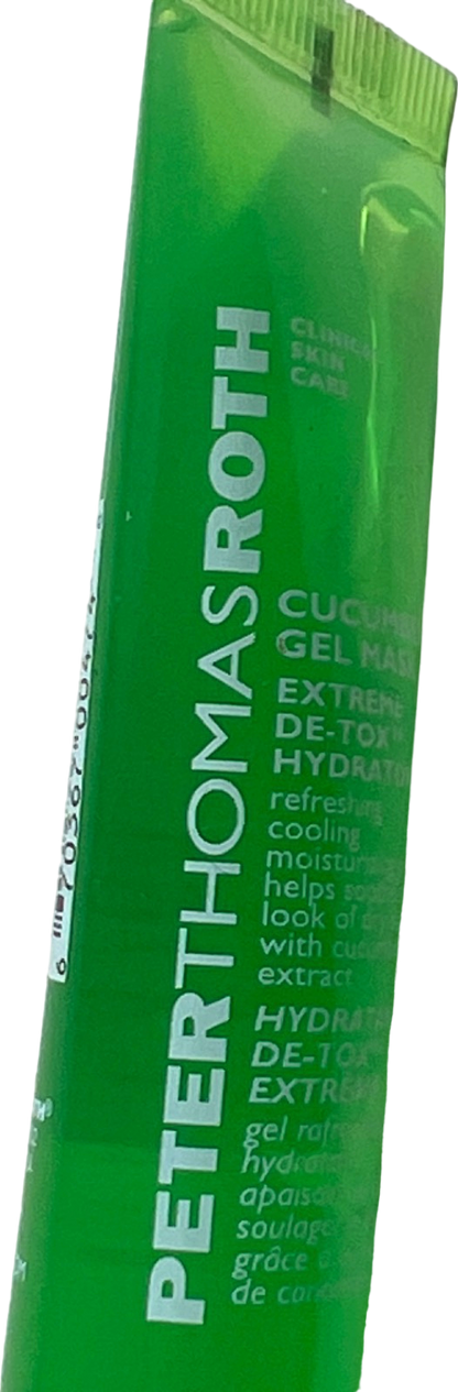Peter Thomas Roth Cucumber Gel Mask Extreme Detox Hydrator No Shade 50 ml