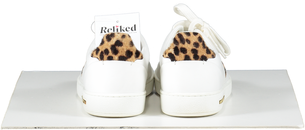 Louis Vuitton White Logo Frontrow Low Top Trainers UK 5 EU 38