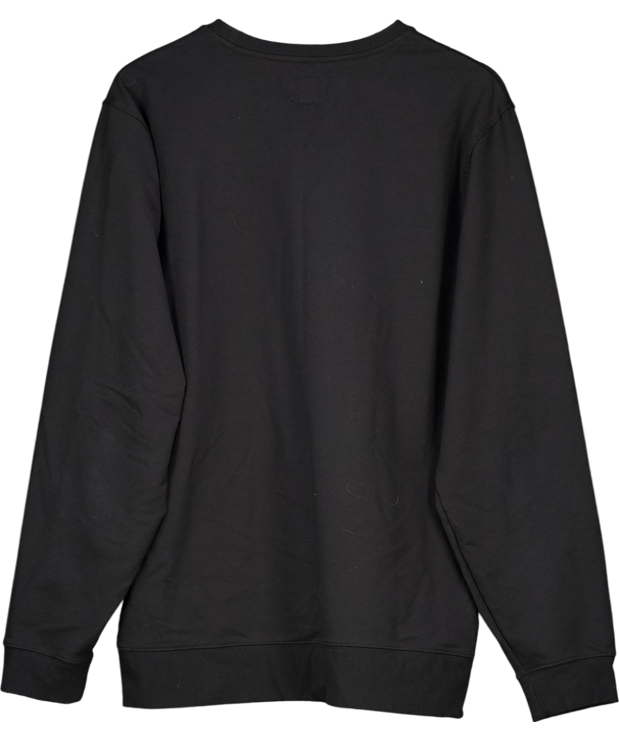 CUT Black Hyperloop Pullover Split-hem UK XL