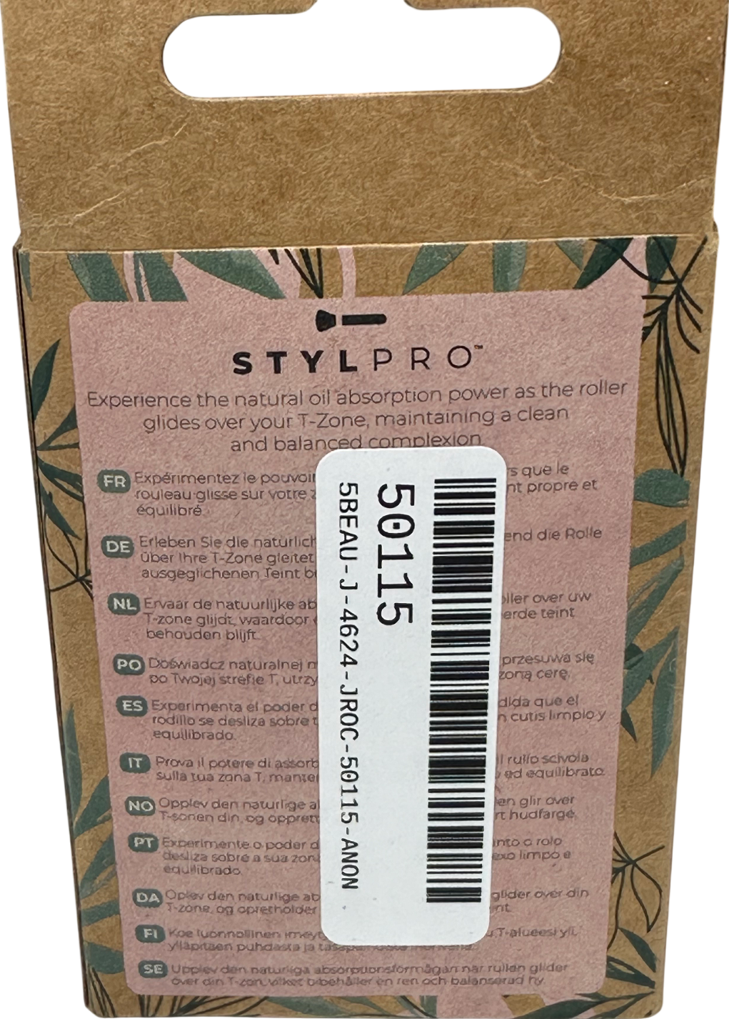Stylpro Volcanic Oil Absorbing Roller no size