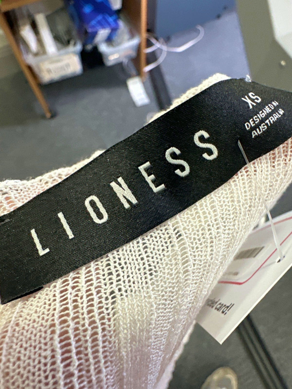 Lioness White Maxi Dress UK XS