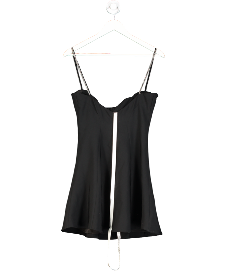 Mistress Rocks Black Lovebug Skater Mini Dress UK M