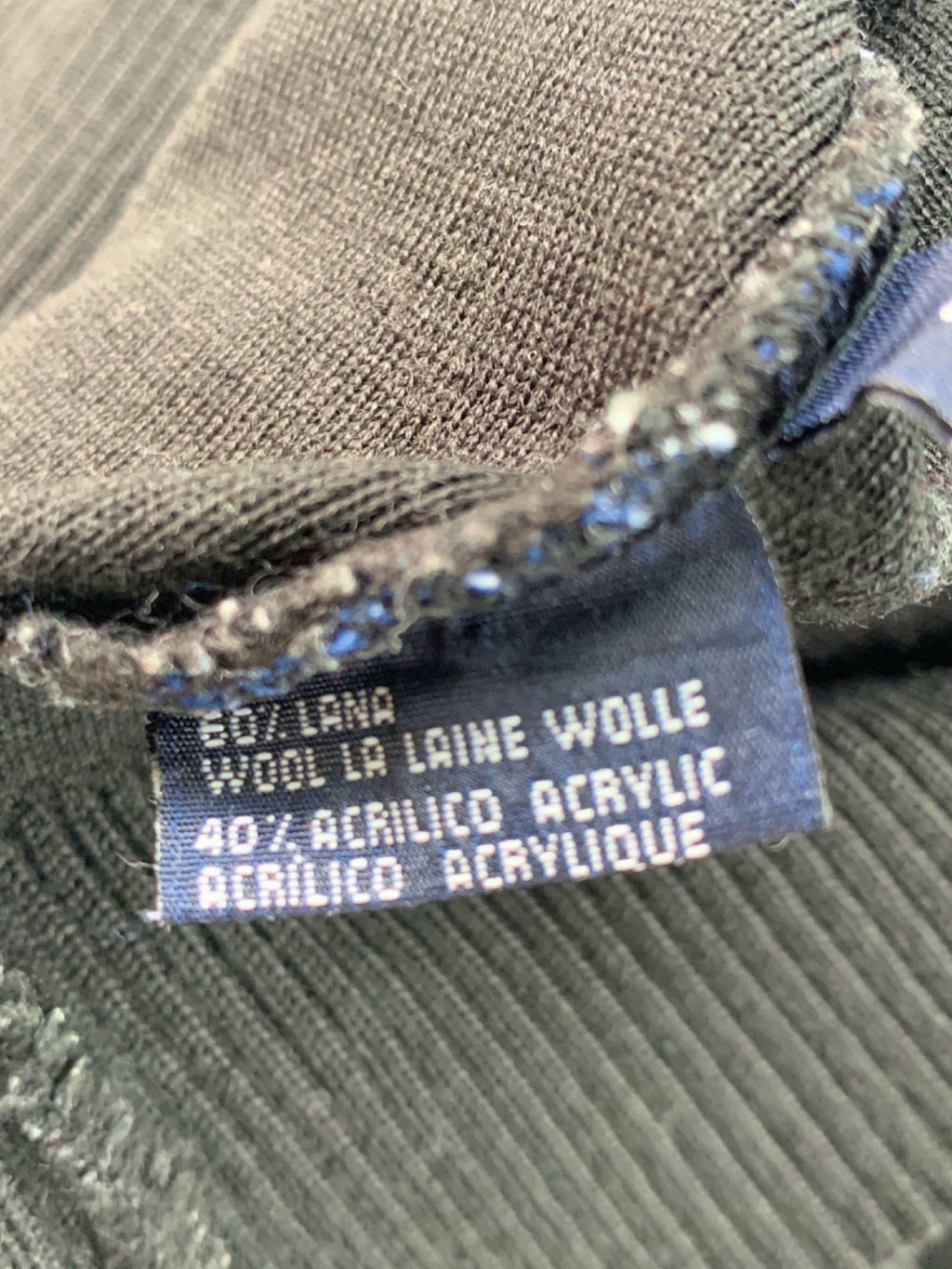 Paul & Shark Black Knitted Pullover UK XL