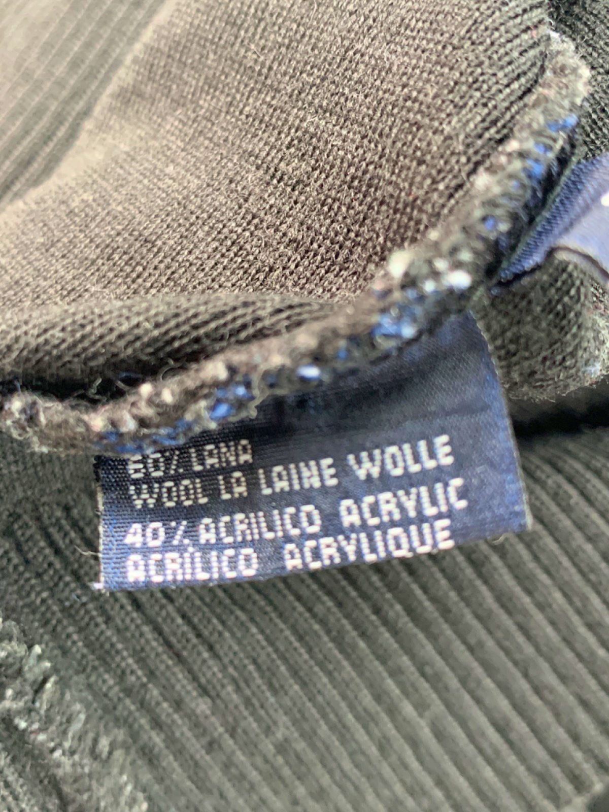 Paul & Shark Black Knitted Pullover UK XL