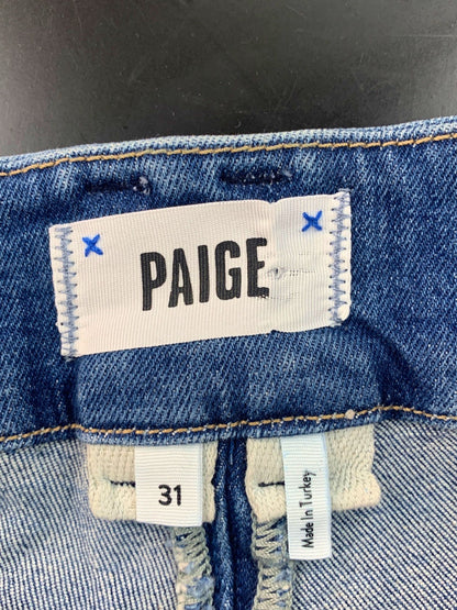 Paige Blue Concerto Cargo Pocket Vintage Jeans UK 31
